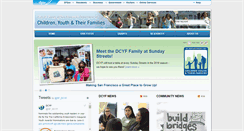 Desktop Screenshot of dcyf.org